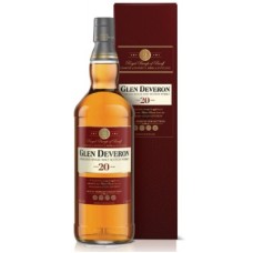 Glen Deveron 20 jaar Whisky 1 Liter + Geschenkverpakking