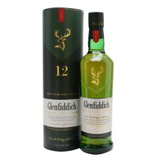 Glenfiddich 12 Jaar Single Malt Whisky 70cl + Geschenkverpakking