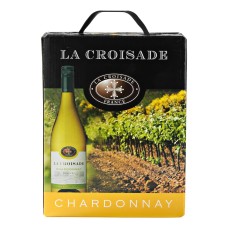 La Croisade Chardonnay 3 Liter Bag in Box met tap kraantje!