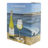 La Croisade Chardonnay 3 Liter Bag in Box met tap kraantje!