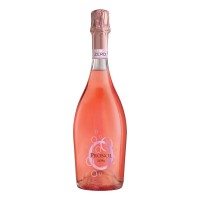Pronol Prosecco Rose ZERO 75cl Alcoholvrij Wijn Doos 6 Flessen (9,33 pst)