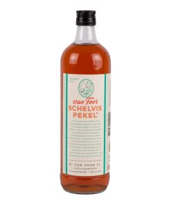 Van Toor Schelvispekel kruidenbitter in fles van 1 liter