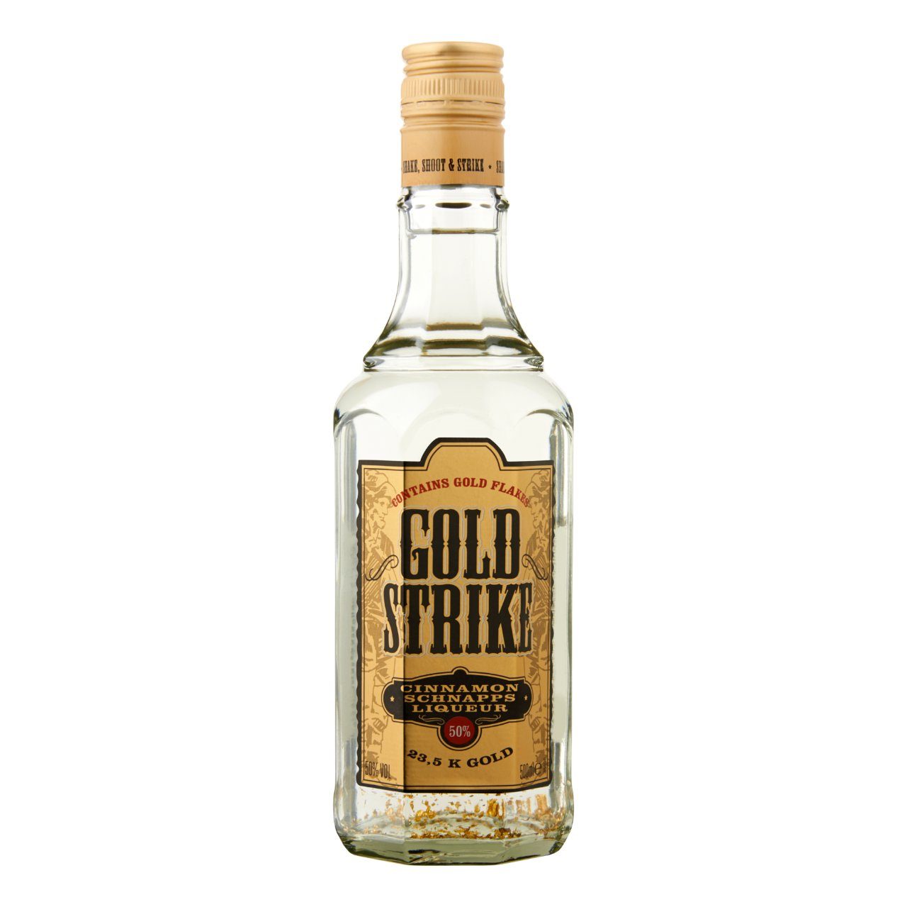 Bols Gold Strike Likeur 50cl met goudvlokjes