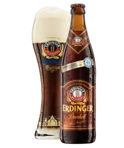 Erdinger Hefe Dunkel Weissibier 50cl Krat 20 Flesjes