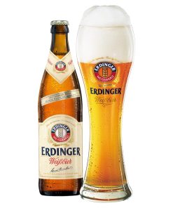 Erdinger Weissbier flesjes 50cl, verkrijgbaar per krat van 20 stuks