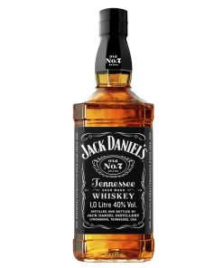 Jack Daniel’s 1 liter bourbon whisky fles