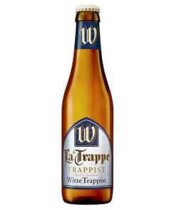 La Trappe Witte Trappist witbier flesjes 33cl, verkrijgbaar per krat van 24 stuks