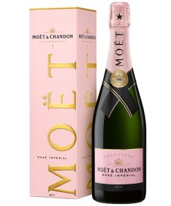 Moët & Chandon Rosé Impérial Champagne 75cl met geschenkverpakking