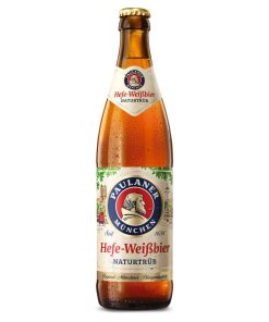 Paulaner Hefe Weissbier 50cl Duits tarwebier in een krat met 20 flesjes