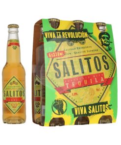 Salitos Tequila Lime Bier 33cl – doos met 24 flesjes fris tequila-lime bier.