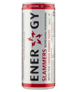 Slammers Energy Drink 25cl tray met 24 energy blikjes