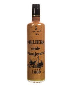 Filliers 5 Jaar Oude Jenever 70cl fles Belgische graanjenever met 38% alcohol