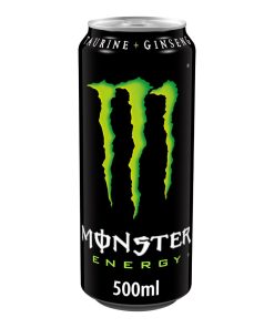 Monster Energy Drink Blikjes 50cl Tray 12 Stuks met klassieke Monster smaak
