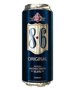 Bavaria 8.6 Bier 50cl Blikjes Tray 12 Stuks