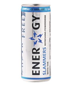 Slammers Energy Drink Light blikjes 25cl tray met 24 stuks