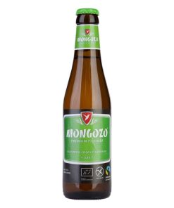Mongozo Glutenvrij Bier fles 33cl krat 24 stuks