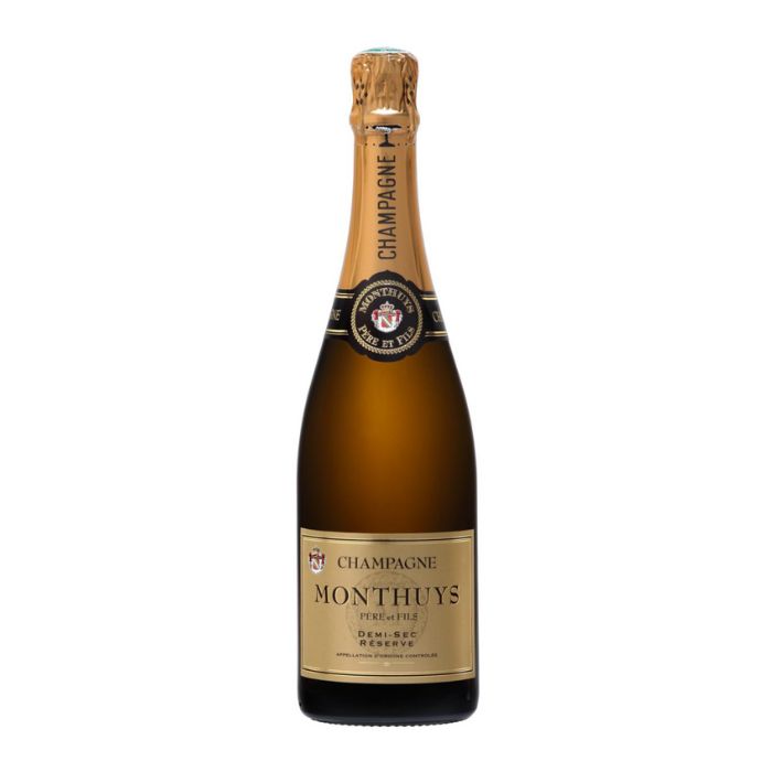Monthuys Demi Sec Champagne 75cl – Franse champagne