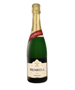 Henkell Trocken Sec Mousserende Witte Wijn 75cl in glazen fles met herkenbare Henkell-merkvermelding