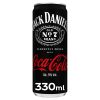 Jack Daniel's Cola Blikjes 33cl Tray 12 Stuks Premix