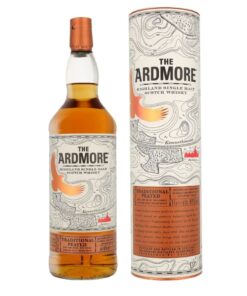Ardmore Traditional Peated Whisky 1 Liter, fles Schotse Highland single malt whisky
