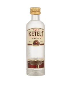 Ketel 1 Jonge Jenever 5cl Mini Kleine Flesjes Pak 12 Stuks