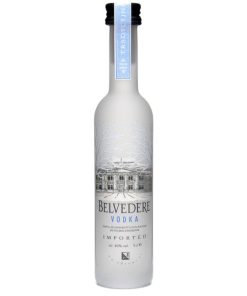 Belvedere Vodka 5cl mini flesjes doos met 6 premium vodka flesjes