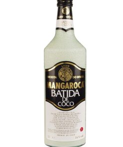 Batida De Coco Mangaroca 1L – romige Braziliaanse kokoslikeur met tropische smaak en zachte afdronk.
