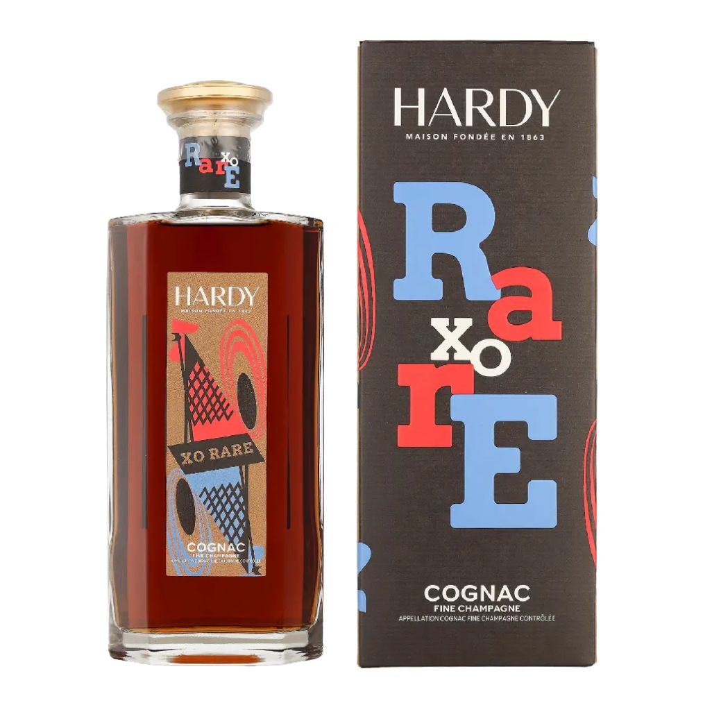 Hardy XO Rare Cognac 70cl met Geschenkverpakking
