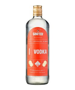 Gorter Vodka liter fles Nederlandse vodka 37,5%
