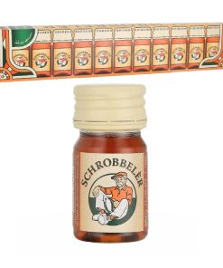 Schrobbelèr 2cl Mini Plastic Flesjes Doosje 22 Stuks