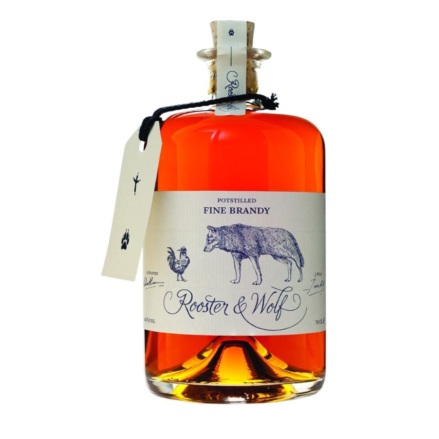 Rooster & Wolf Fine Brandy 70cl