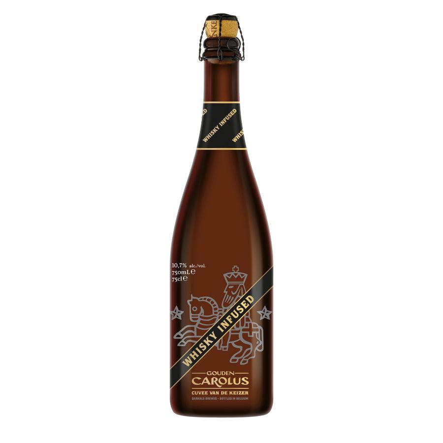 Gouden Carolus Whisky Infused Cadeau Fles 75cl Doos 6 Stuks