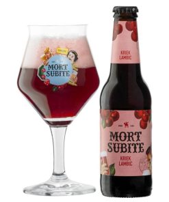 Mort Subite Kriek Lambic Bier Flesjes 25cl Krat 24 Stuks