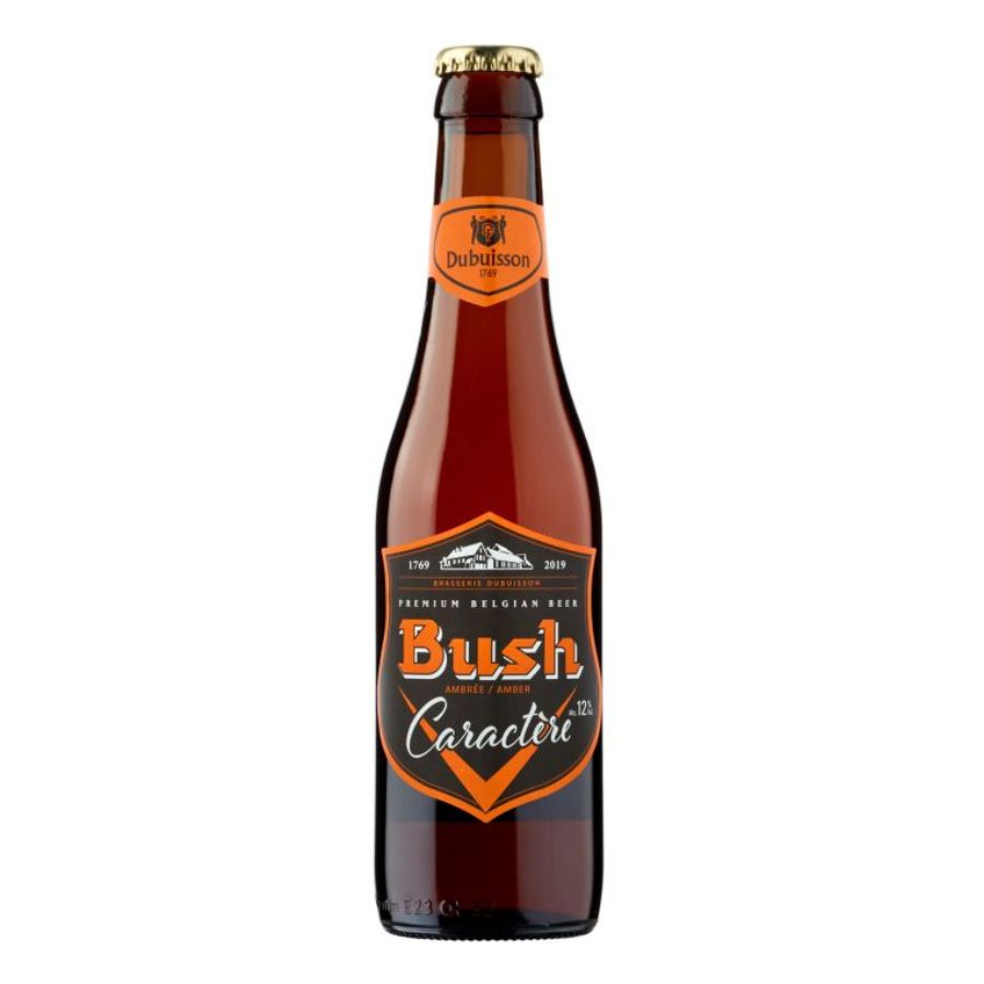 Bush Caractère Bier Amber 33cl flesjes