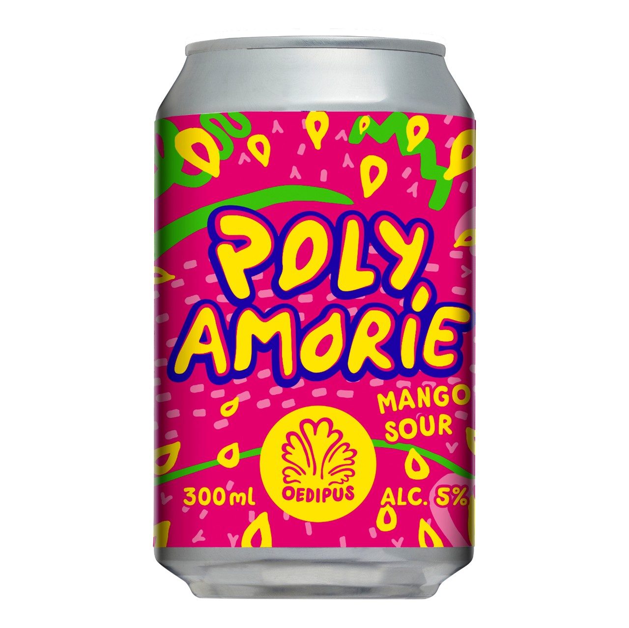 Oedipus Polyamorie bier blikjes 33cl doos 12 stuks