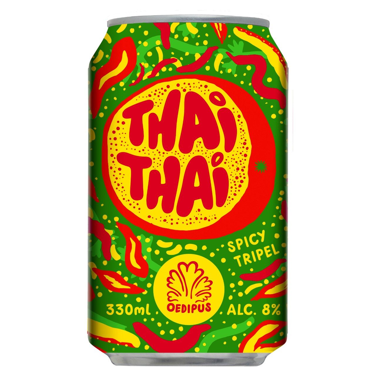 Oedipus Thai Thai bier blikjes 33cl