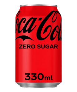 Coca-Cola Zero Blikjes 33cl DK Tray 24 Stuks