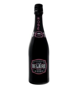 Luc Belaire Rare Rosé Fantôme Luminous 75cl in een donkere fles met roze etiket en ingebouwde etiketverlichting