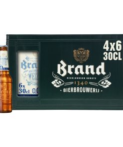 Alternative view of Brand Weizen 0.0 Alcoholvrij Bier flesjes 30cl Krat 24 Stuks