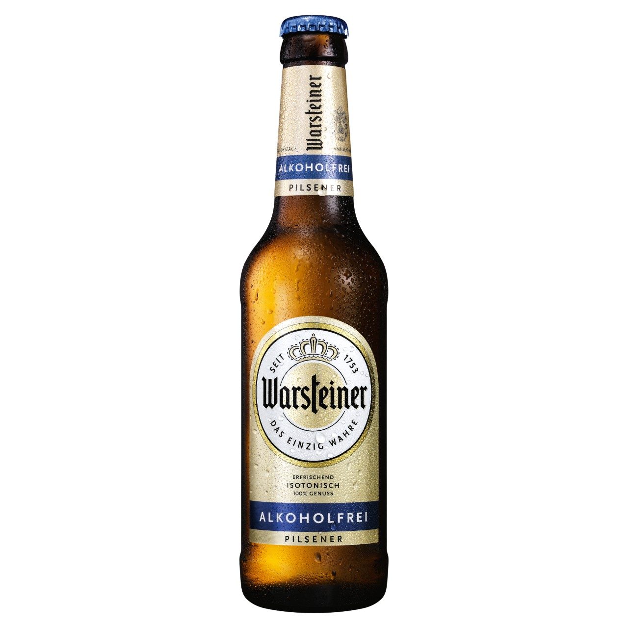 Warsteiner 0.0 Alcoholvrij Bier 33cl Krat 24 flesjes