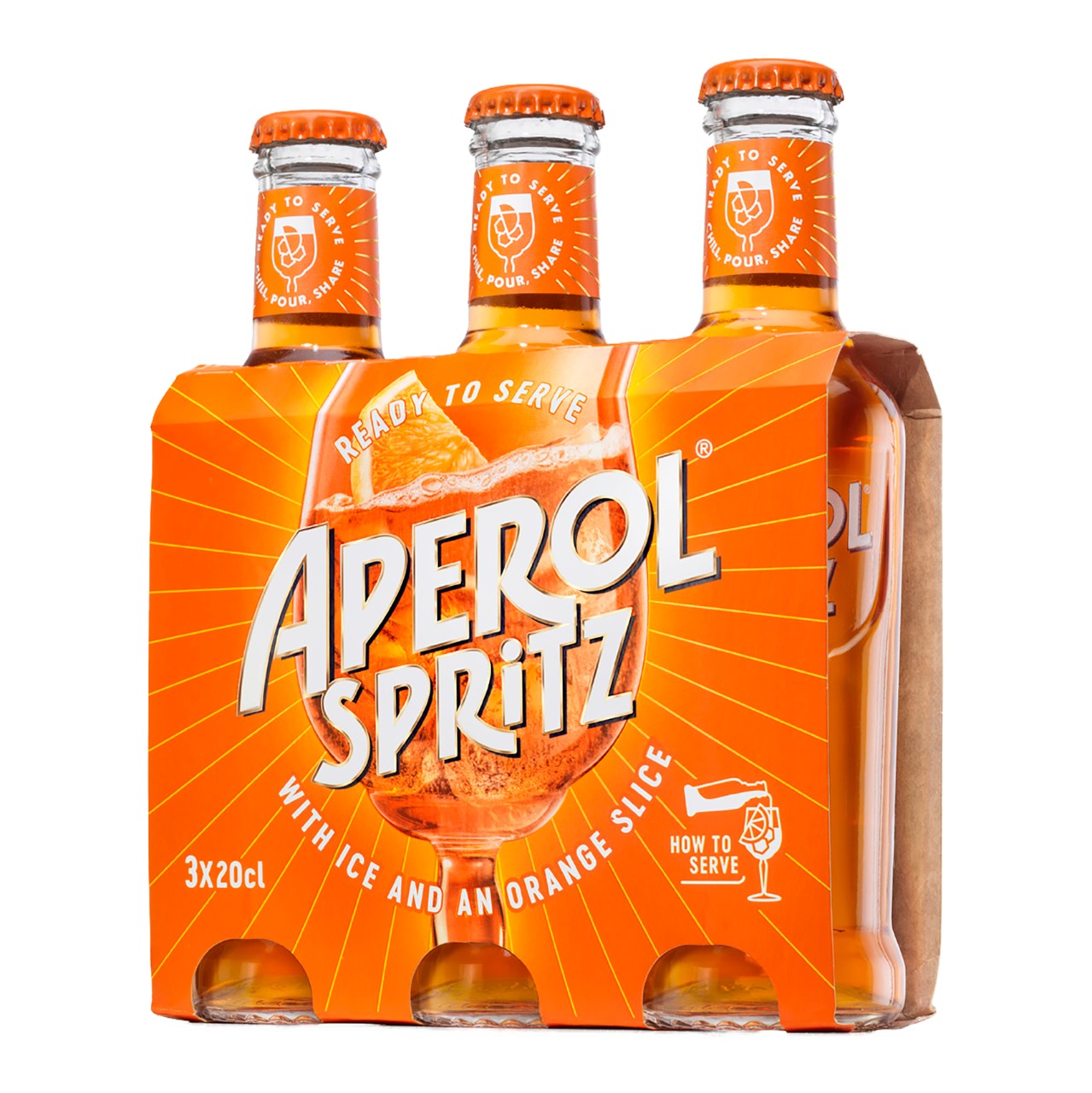 Aperol Aperitivo Spritz Flesjes 20cl Doos 24 Stuks