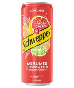 Schweppes Agrum Blikjes 33cl Tray 24 Stuks