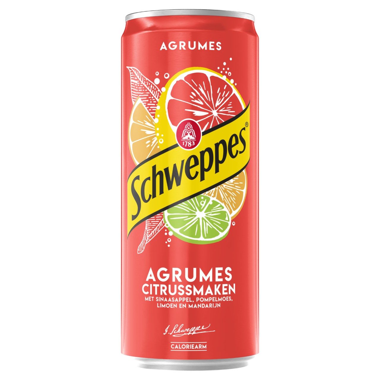 Schweppes Agrum Blikjes 33cl Tray 24 Stuks