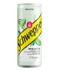 Schweppes Mojito Zero 33cl tray met 24 blikjes