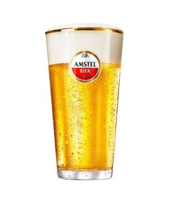 Amstel Bierglas Vaas Gold Rim 25cl Doos 12 Stuks
