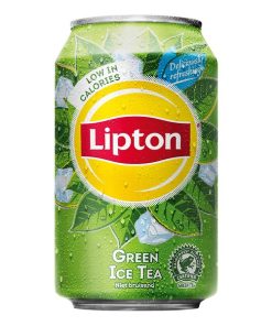 Lipton Ice Green Tea blikjes 33cl tray 24 stuks