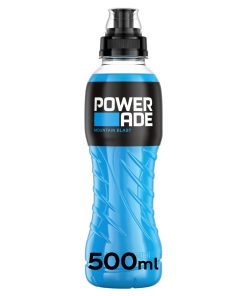 Powerade Mountain Blast sportdrank 50cl tray 12 flesjes