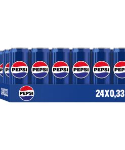 Pepsi Cola Blikjes 33cl Tray 24 Stuks