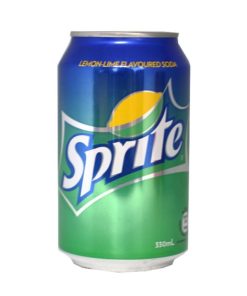 Sprite Blikjes 33cl Tray 24 Stuks (Deens)