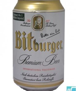 Bitburger bier blikjes 33cl tray 24 stuks Duits pils